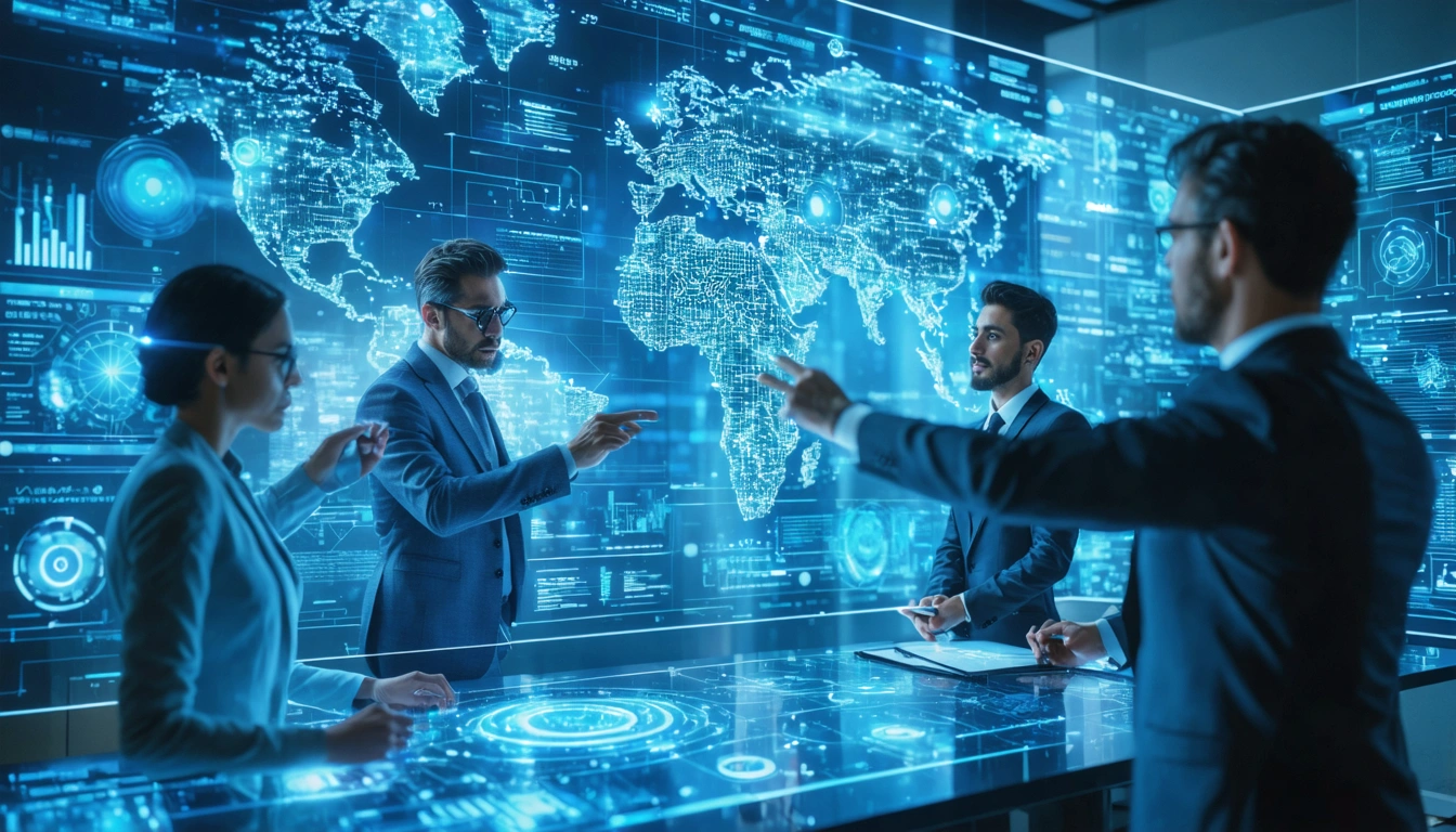 AIとデータ活用で推進する知能化DXのコンセプトイメージ