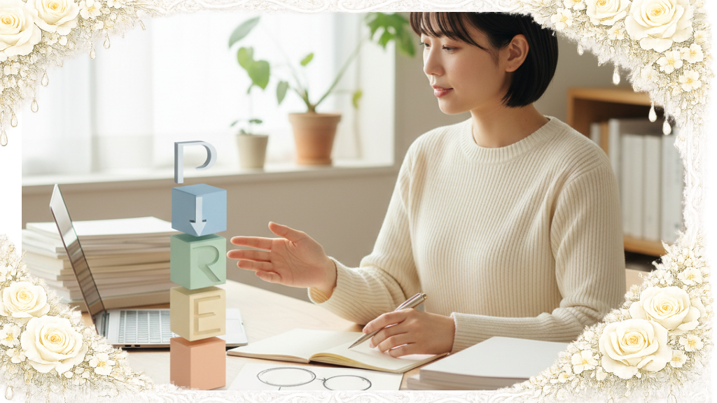 論理的な文章構成を実現するPREP法