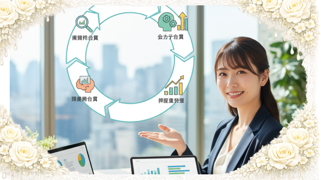 データ分析と改善のサイクル