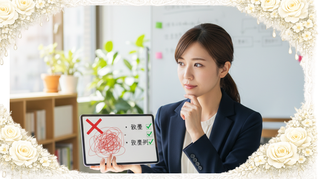 よくあるNG表現とその改善方法