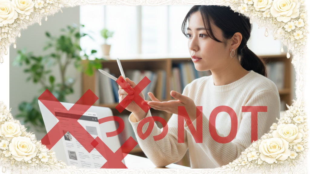 Webライティングの基本「3つのNOT」を意識せよ