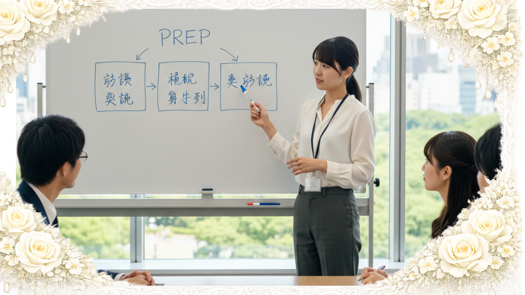 論理性ある文章構成はPREP法で整える