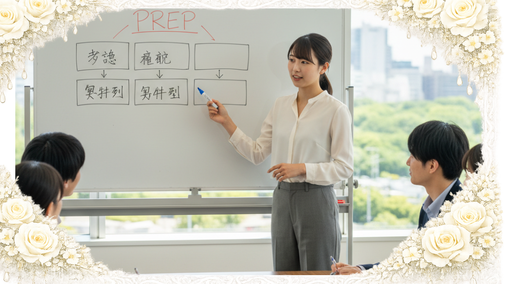 論理性ある文章構成はPREP法で整える