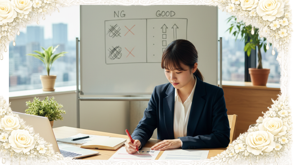 よくあるNG表現とその改善方法