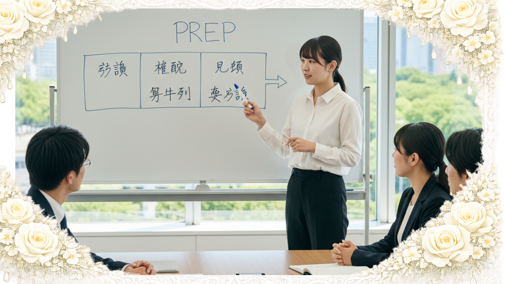 論理性ある文章構成はPREP法で整える