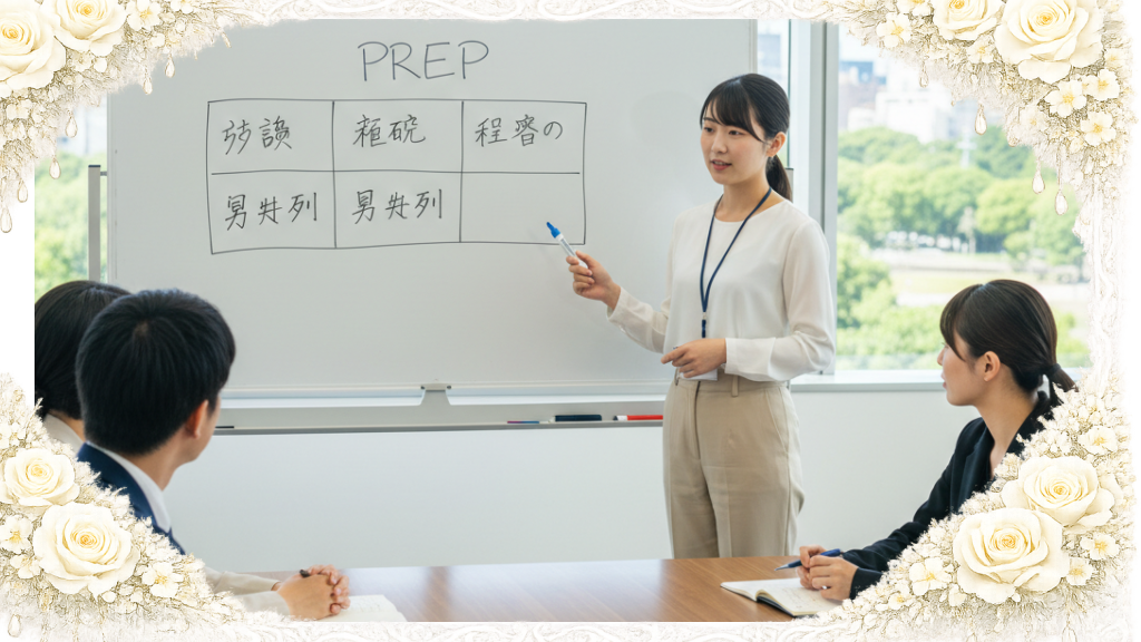 論理性ある文章構成はPREP法で整える