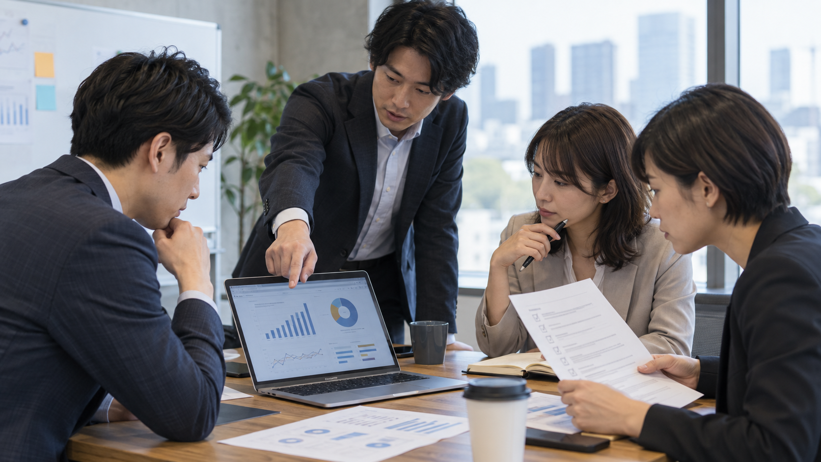 AI業務改善で最初の1業務を選ぶイメージ